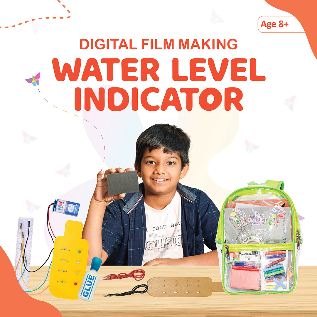 Water Level Indicator – Digital Filmmaking Creative Learning Kit (Age 8+ Yrs) with Video Tutorials & Instruction Manual